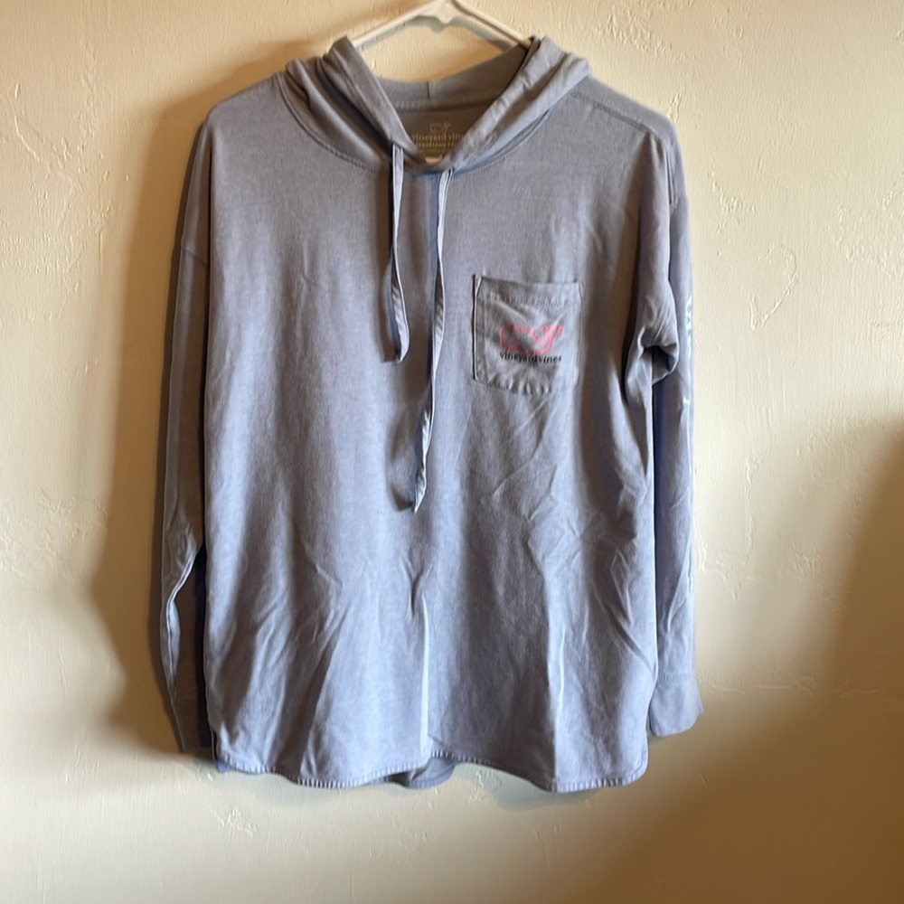 Purple Vineyard Vines shirt